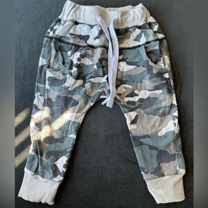 Little Bipsy Camo Joggers